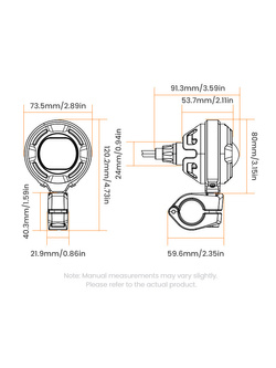 Lampy LED LOBOO L7X drogowe i pomocnicze mijania [12 000 lumenów]