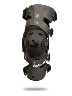 Ortezy kolanowe Asterisk Carbon Cell 1.2 PRO czarne