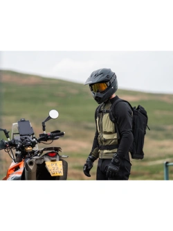 Koszula z ochraniaczami Knox Tor czarno-zielona