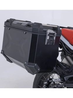 Zestaw: kufry boczne + stelaże Pro TRAX ADV SW-Motech BMW R12 G/ S (24-) czarne [poj.: 37 + 45l]