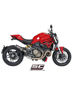 Tłumik SC-Project CR-T Carbon / Titanium (Slip on) - Ducati Monster 1200 / S [14-16]