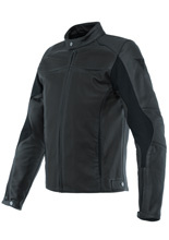 Kurtka motocyklowa skórzana Dainese Razon 2 Perforowana czarna