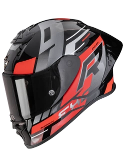 Kask integralny Scorpion EXO-R1 EVO II Air Adrenaline czarno-czerwono-srebrny