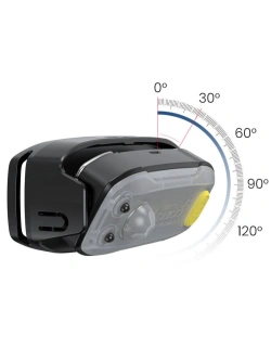 Lampa sportowa LOBOO wodoodporna z uchwytem na bagaż [IP66]