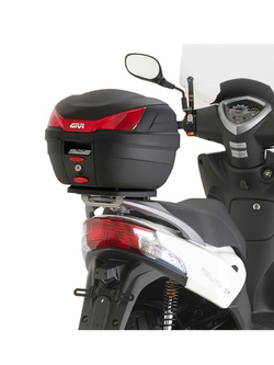 Stelaż pod kufer centralny Monolock GIVI Kymco Agility 50-125-150-200 R16+ (14-)[bez płyty montażowej]