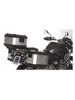 Kufer Hepco&Becker Xplorer 40 srebrny - kufer boczny lewy [pojemność: 40 L]