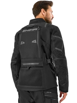 Kurtka motocyklowa tekstylna Shima Tracker czarna