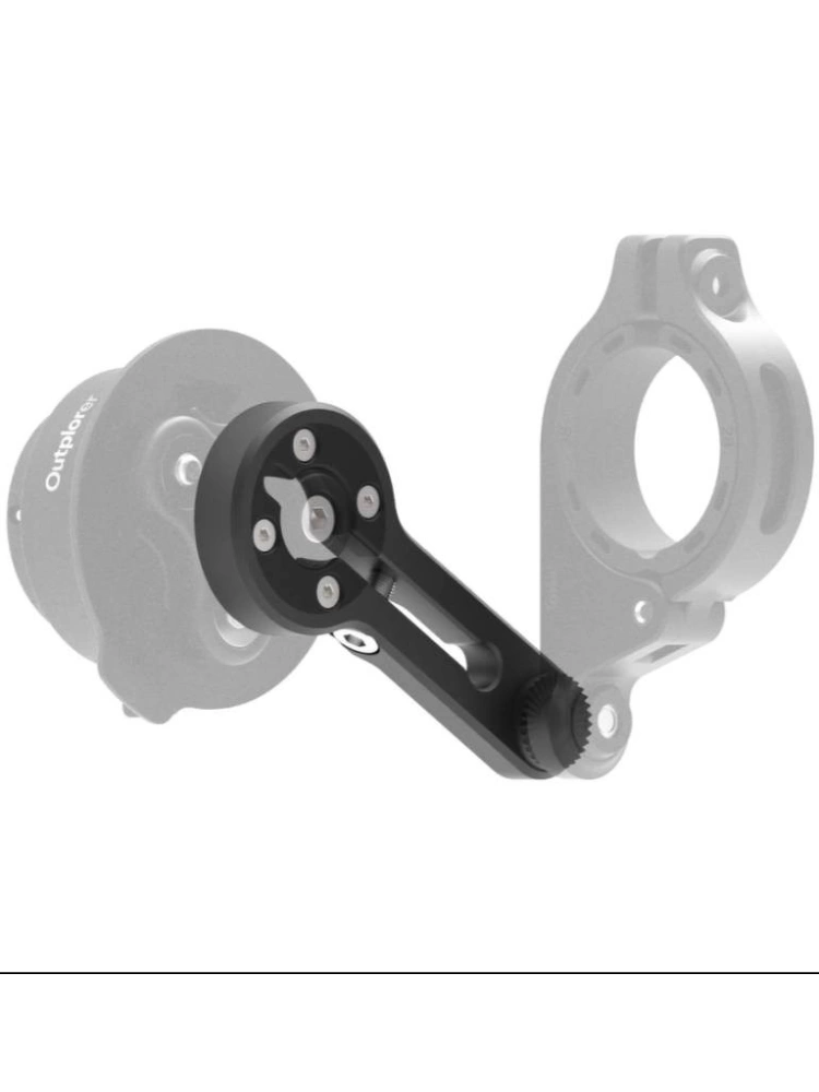 Uchwyt na telefon Outplorer QM02 Launch Pro mocowany na kierownicę, z regulacją i systemem amortyzacji