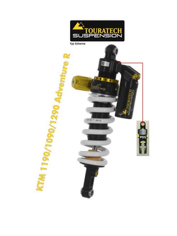 Amortyzator Extreme Touratech do KTM 1190 Adventure R (13-16) / 1090 Adventure R (17-)/ 1290 Super Adventure/ R (17-20)