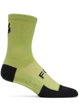 Skarpety Fox 6 Flexair Merino czarno-zielono-żółte