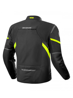 Kurtka motocyklowa tekstylna Shima Rush 2.0 czarno-fluo