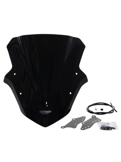 Szyba motocyklowa MRA Racing "R" Ducati Hyperstrada 821/939 (13-23) czarna