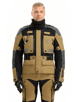 Kurtka motocyklowa tekstylna Rukka TitanTrail-R brązowa