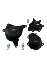 Pokrywy dekli silnika PUIG Suzuki GSX R1000/ R (17-21) czarne