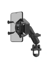 Uchwyt na telefon RAM X-Grip z adapterem tłumiącym wibracje i podstawą w kształcie litery U - średni