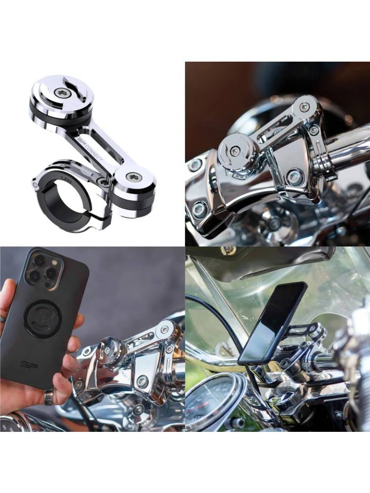 Zestaw na motocykl: etui SPC+ na telefon Samsung Galaxy S25 Edge + mocowanie SP Connect