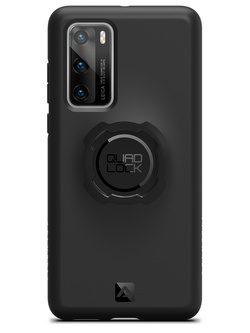 Zestaw: etui na telefon Huawei P40 + uchwyt Quad Lock montowany za pomocą paska z szybkozłączką