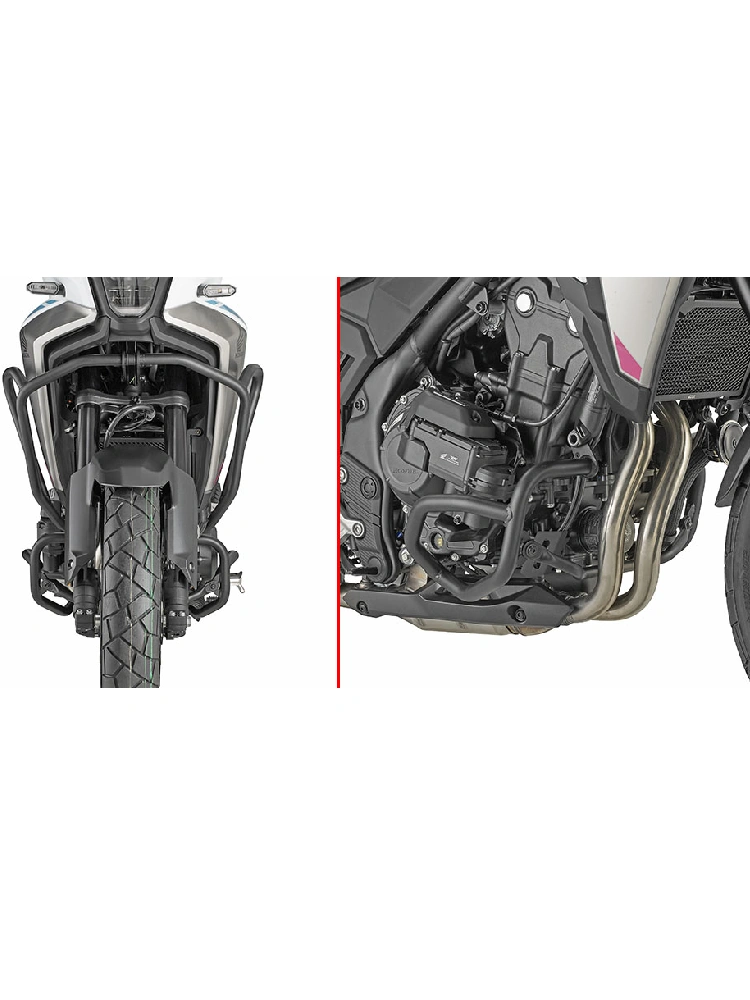 Gmole silnika GIVI Honda CB 500 Hornet E-Clutch/ NX 500 E-Clutch (26-) czarne