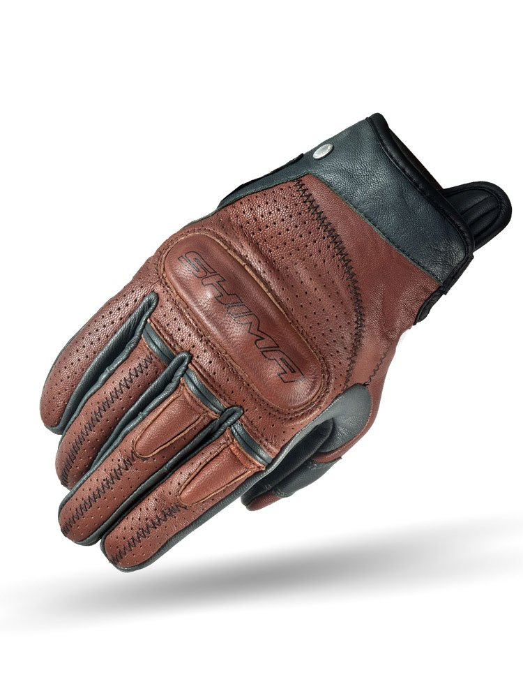 Rękawice motocyklowe Shima Caliber brązowe