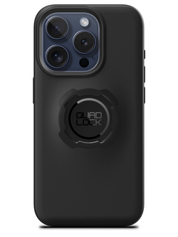 Zestaw: etui na telefon iPhone 15 Pro + uchwyt Quad Lock montowany za pomocą paska z szybkozłączką