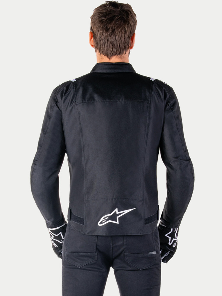 Kurtka motocyklowa tekstylna Alpinestars T-SPS V2 czarno-biała
