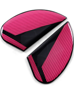Panele boczne Icon do kasku Airform Conflux różowe