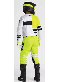 Rękawice cross Thor Launchmode żółte