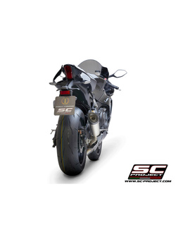 Tłumik SC-Project S1 Titanium + Carbon (Slip on) - Yamaha YZF R1 / R1M [20-21]