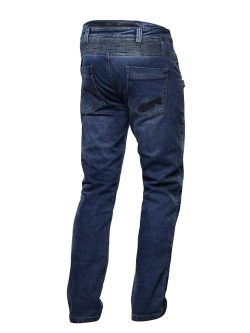Jeansy motocyklowe 4SR GTS niebieskie