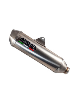 Pełny układ wydechowy G.P.R Pentacross Inox [Titanium] - KTM Sx-F 450 [20]