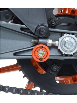Rolki wahacza R&G Racing Kawasaki/ KTM (wybrane modele) pomarańczowe