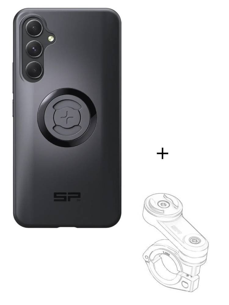 Zestaw na motocykl: etui SPC+ na telefon Samsung Galaxy A54 + mocowanie SP Connect
