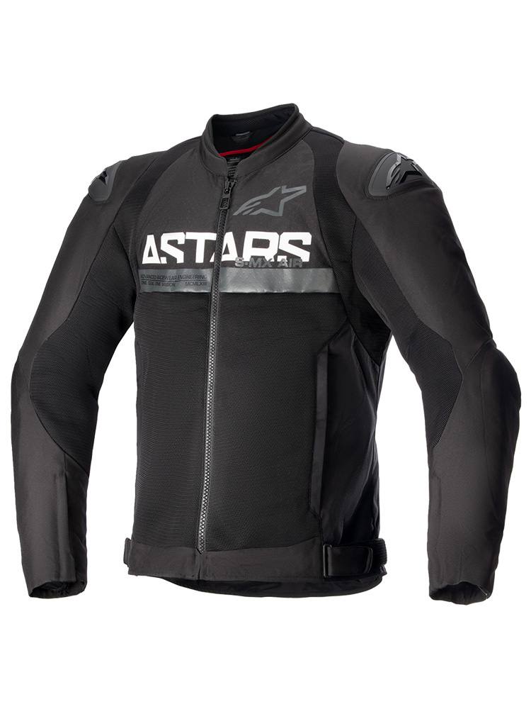 Kurtka motocyklowa tekstylna Alpinestars SMX Air czarno-biała