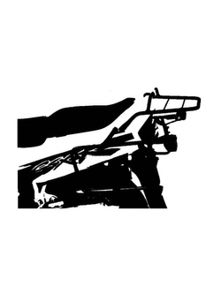 Stelaż kufrów bocznych Hepco&Becker Suzuki GSX-R 1100 W [93-94] [montowany na stałe]