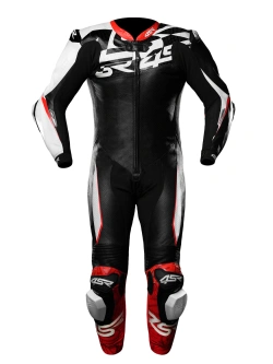 Kombinezon motocyklowy jednoczęściowy 4SR Racing Ultra Light Pista AR czarno-biało-czerwony