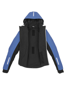 Bluza motocyklowa Spidi Hoodie H2Out II czarno-niebieska