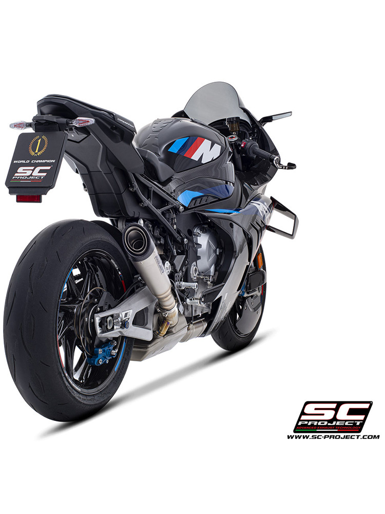 Tłumik motocyklowy SC-Project S1 BMW M 1000 RR (20-) tytan