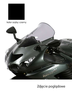 Szyba motocyklowa MRA Touring "T" Kawasaki ZZR 1400 (06-21) / ZX 14 R (06-22) czarna