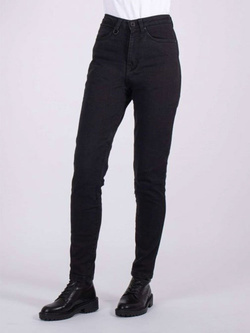 Jeansy motocyklowe damskie Knox Scarlett Skinny Fit czarne