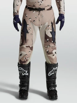 Spodnie cross Alpinestars MX Racer Lone brązowo-czarne