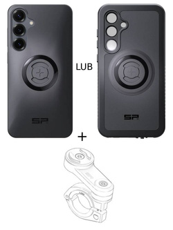 Zestaw na motocykl: etui na telefon Samsung Galaxy S25+ + mocowanie SP Connect