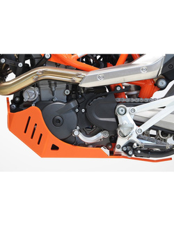 Płyta pod silnik AXP Racing Enduro KTM 690 Enduro R/690 SMC R (09-25) pomarańczowa