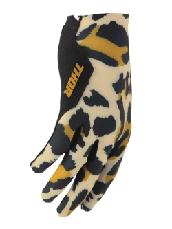Rękawice cross Thor Sportmode Cheetah brązowo-czarne
