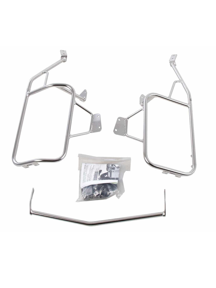 Stelaż boczny do kufrów Cutout Xplorer 40/37 Hepco&Becker do BMW R 1200 GS (04-12)/Adventure (06-13) stal nierdzewna