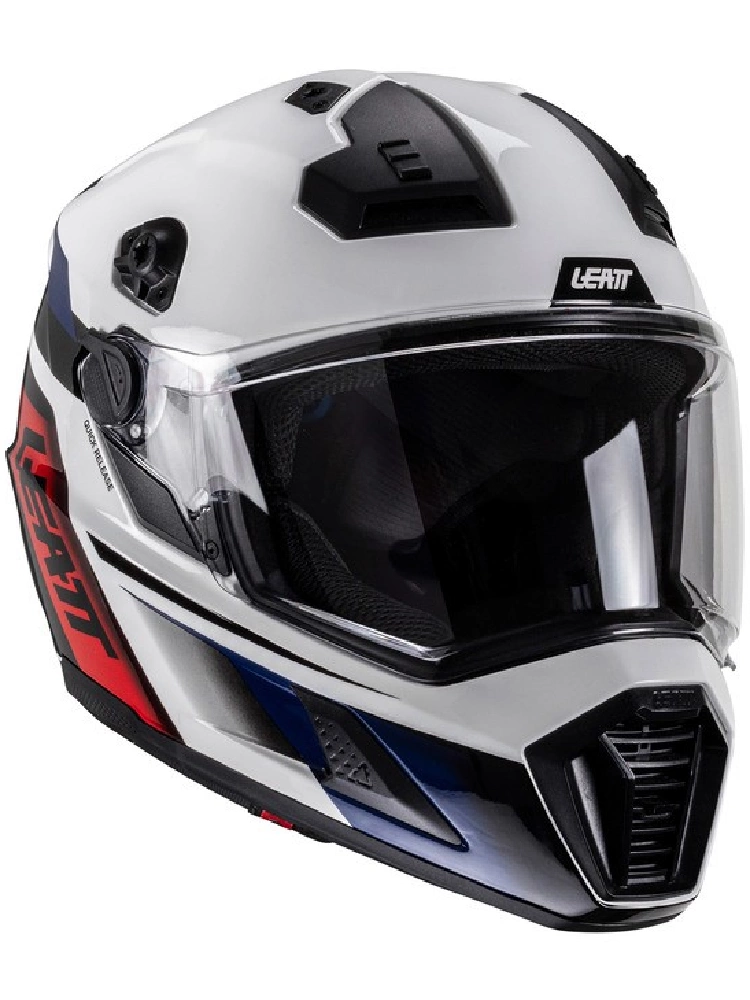 Kask adventure Leatt Kit Adv 8.5 V25 Royal z goglami biało-niebieski