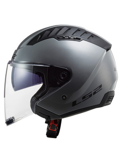 Kask otwarty LS2 OF600 Copter II Solid szary