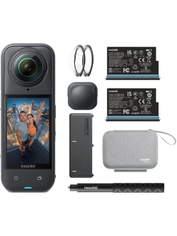 Zestaw: Kamera sportowa Insta360 X5 + akcesoria [Essentials Bundle]