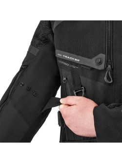 Kurtka motocyklowa tekstylna Shima Tracker czarna