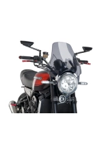 Szyba motocyklowa turystyczna PUIG Plus Kawasaki Z900 RS (18-)/ Z900 RS SE (22-) lekko przyciemniana