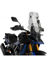 Szyba motocyklowa turystyczna PUIG Suzuki DL800 V-Strom DE/TECH (23-), DL800 V-STROM SE (25-), DL800 V-STROM (24-) [z deflektorem] lekko przyciemniana